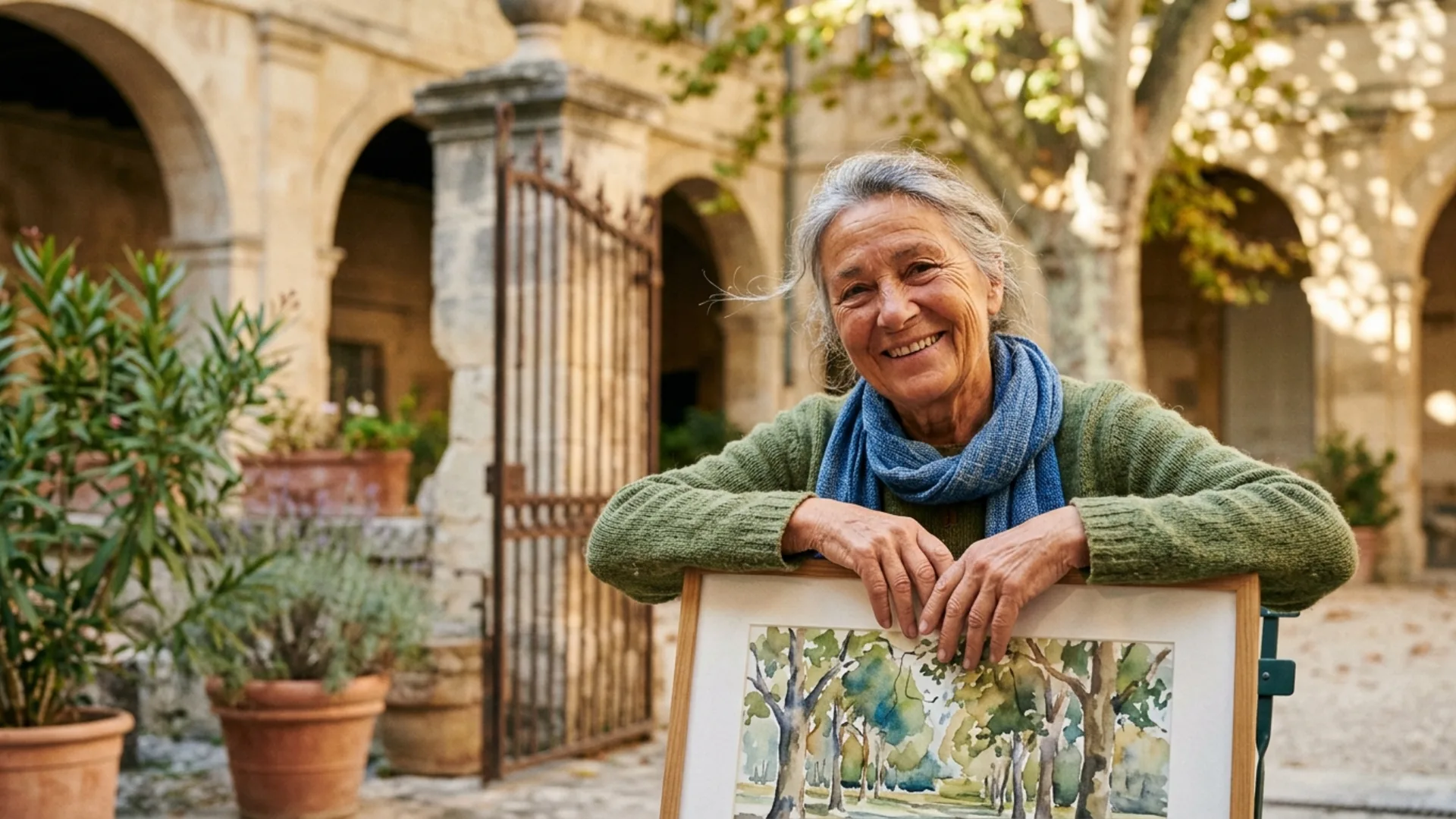 Portrait d'une bénéficiaire de nos actions culturelles