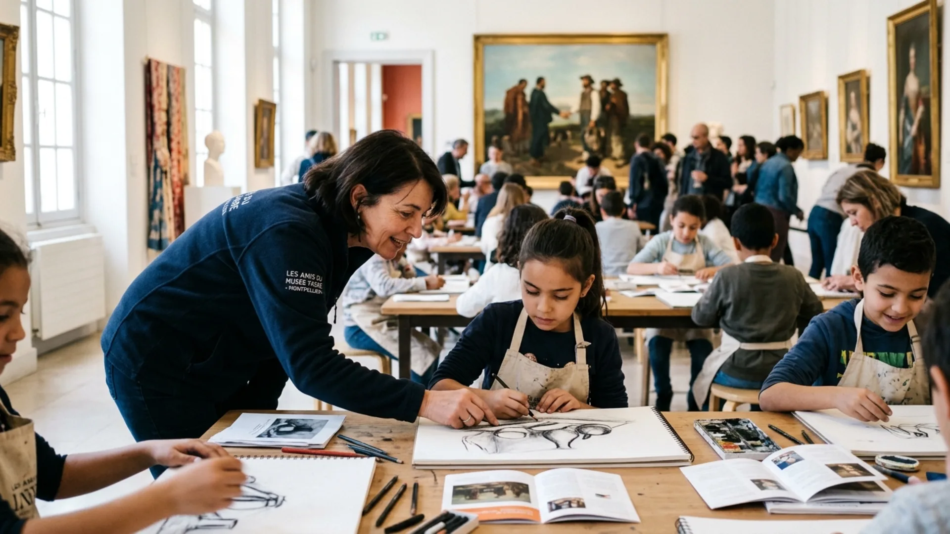 Atelier de découverte des arts pour les publics scolaires